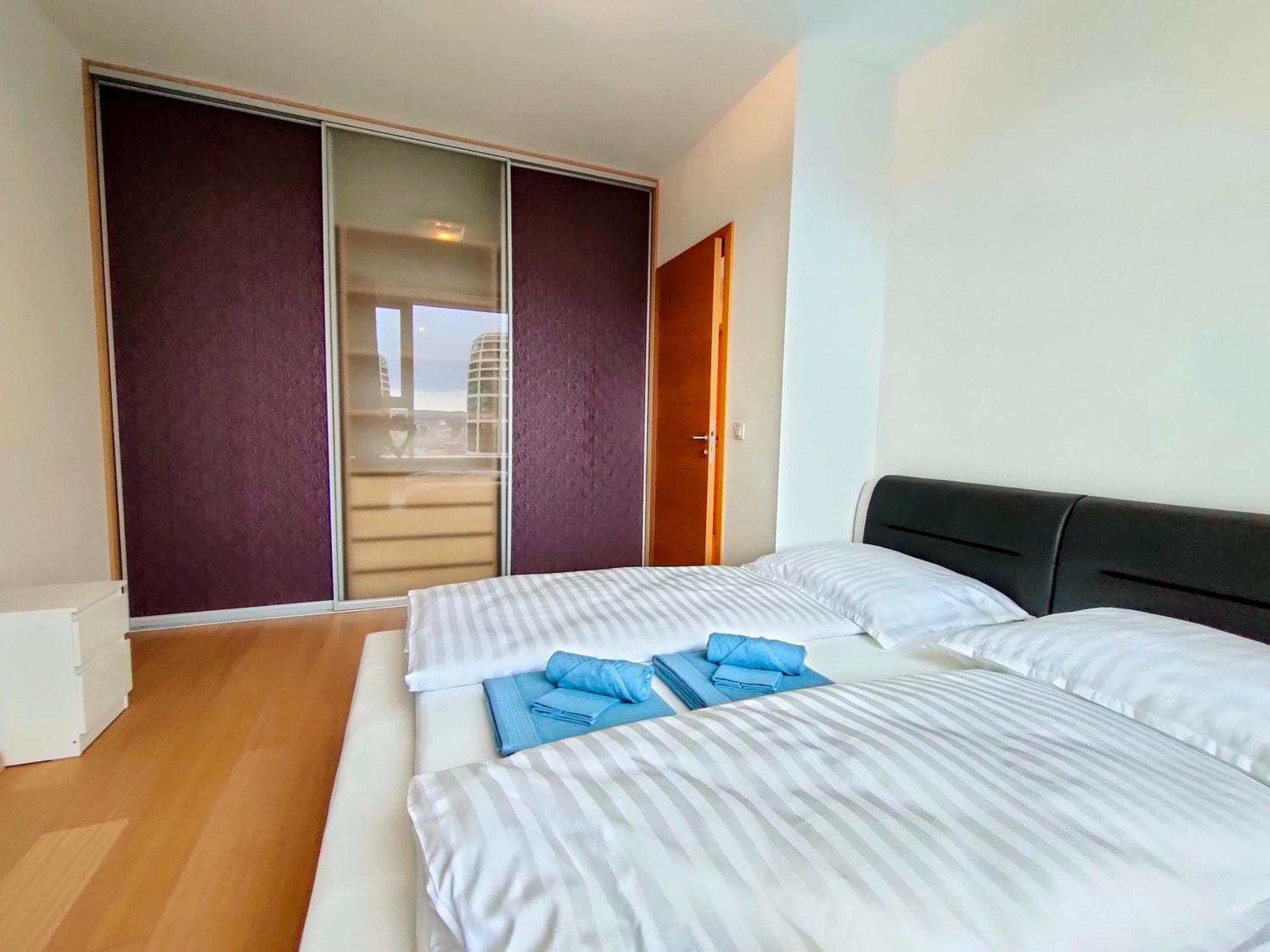 Sag Romantic 22 Floor Panorama City Free Parking Free Wifi Μπρατισλάβα Εξωτερικό φωτογραφία